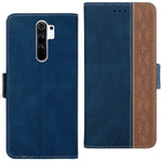 Custodia per telefono in pelle RFID magnetica laterale con cuciture, For Xiaomi Redmi 9, For Xiaomi Redmi 9A, For Xiaomi Redmi 9C, For Xiaomi Redmi 9T, For Xiaomi Redmi Note 9 Pro 4G / 9S, For Xiaomi Redmi Note 9 / 10X