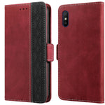 Custodia per telefono in pelle RFID magnetica laterale con cuciture, For Xiaomi Redmi 9, For Xiaomi Redmi 9A, For Xiaomi Redmi 9C, For Xiaomi Redmi 9T, For Xiaomi Redmi Note 9 Pro 4G / 9S, For Xiaomi Redmi Note 9 / 10X