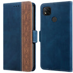 Custodia per telefono in pelle RFID magnetica laterale con cuciture, For Xiaomi Redmi 9, For Xiaomi Redmi 9A, For Xiaomi Redmi 9C, For Xiaomi Redmi 9T, For Xiaomi Redmi Note 9 Pro 4G / 9S, For Xiaomi Redmi Note 9 / 10X