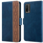 Custodia per telefono in pelle RFID magnetica laterale con cuciture, For Xiaomi Redmi 9, For Xiaomi Redmi 9A, For Xiaomi Redmi 9C, For Xiaomi Redmi 9T, For Xiaomi Redmi Note 9 Pro 4G / 9S, For Xiaomi Redmi Note 9 / 10X