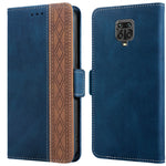 Custodia per telefono in pelle RFID magnetica laterale con cuciture, For Xiaomi Redmi 9, For Xiaomi Redmi 9A, For Xiaomi Redmi 9C, For Xiaomi Redmi 9T, For Xiaomi Redmi Note 9 Pro 4G / 9S, For Xiaomi Redmi Note 9 / 10X