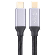 Cavo dati USB-C/tipo-C maschio a USB-C/tipo-C maschio Thunderbolt 3, 30cm, 50cm, 80cm, 1m, 1.2m