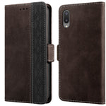 Custodia per telefono in pelle RFID magnetica laterale con cuciture, For Samsung Galaxy A02, For Samsung Galaxy A02s, For Samsung Galaxy A03s 166mm, For Samsung Galaxy A12 5G, For Samsung Galaxy A13 4G, For Samsung Galaxy A13 5G