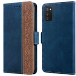Custodia per telefono in pelle RFID magnetica laterale con cuciture, For Samsung Galaxy A02, For Samsung Galaxy A02s, For Samsung Galaxy A03s 166mm, For Samsung Galaxy A12 5G, For Samsung Galaxy A13 4G, For Samsung Galaxy A13 5G
