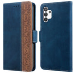 Custodia per telefono in pelle RFID magnetica laterale con cuciture, For Samsung Galaxy A02, For Samsung Galaxy A02s, For Samsung Galaxy A03s 166mm, For Samsung Galaxy A12 5G, For Samsung Galaxy A13 4G, For Samsung Galaxy A13 5G