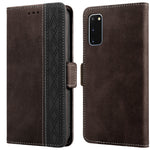 Custodia per telefono in pelle RFID magnetica laterale con cuciture, For Samsung Galaxy A53 5G, For Samsung Galaxy A72 4G / 5G, For Samsung Galaxy A73 5G, For Samsung Galaxy S10, For Samsung Galaxy S10+, For Samsung Galaxy S20