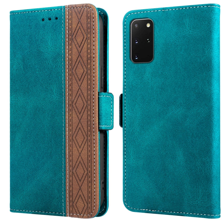 Custodia per telefono in pelle RFID magnetica laterale con cuciture, For Samsung Galaxy S20 FE 5G, For Samsung Galaxy S20+, For Samsung Galaxy S20 Ultra, For Samsung Galaxy S21 5G, For Samsung Galaxy S21 FE 5G, For Samsung Galaxy S21+ 5G