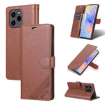 AZNS Custodia per cellulare in pelle di pecora con struttura in pelle di pecora, For Honor 60 SE, For Xiaomi Redmi K50 / K50 Pro