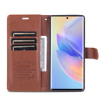 AZNS Custodia per cellulare in pelle di pecora con struttura in pelle di pecora, For Honor 60 SE, For Xiaomi Redmi K50 / K50 Pro