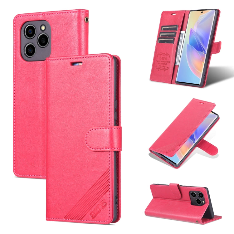 AZNS Custodia per cellulare in pelle di pecora con struttura in pelle di pecora, For Honor 60 SE, For Xiaomi Redmi K50 / K50 Pro
