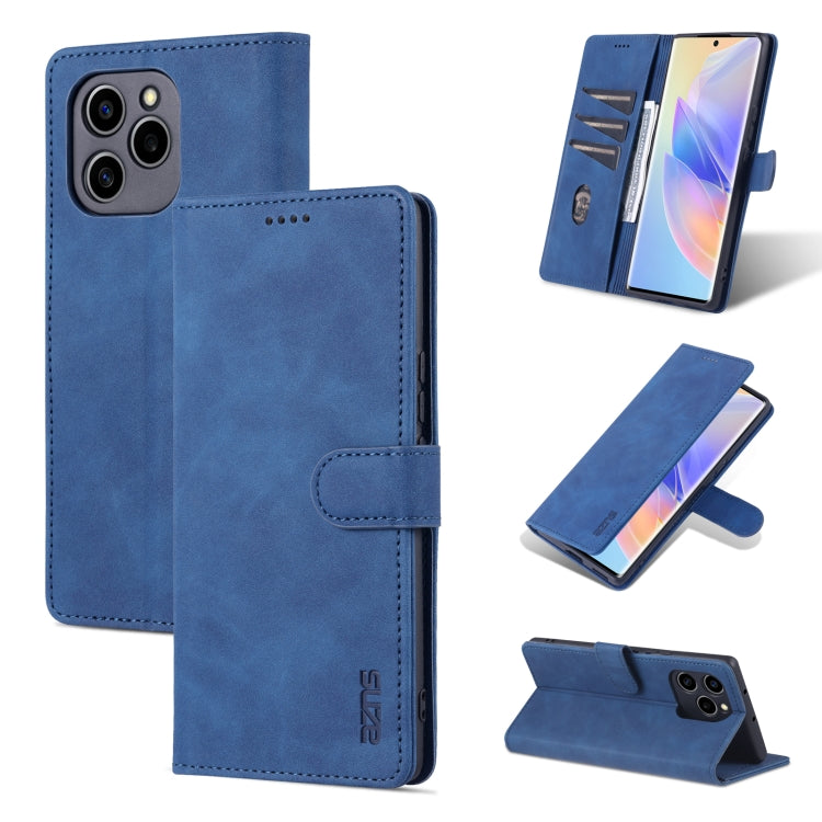 AZNS Skin Feel Calf Texture Custodia per telefono orizzontale in pelle a conchiglia, For Honor 60 SE, For Samsung Galaxy A23 5G