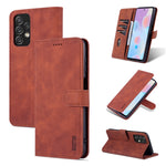 AZNS Skin Feel Calf Texture Custodia per telefono orizzontale in pelle a conchiglia, For Honor 60 SE, For Samsung Galaxy A23 5G
