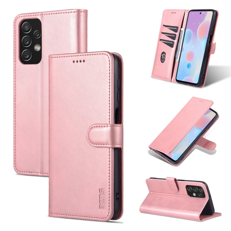 AZNS Skin Feel Calf Texture Custodia per telefono orizzontale in pelle a conchiglia, For Honor 60 SE, For Samsung Galaxy A23 5G