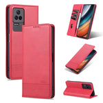 Custodia per telefono in pelle con texture di vitello magnetica AZNS, For Xiaomi Redmi K40S, For Xiaomi Redmi K50 / K50 Pro, For Samsung Galaxy A23 5G