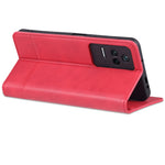 Custodia per telefono in pelle con texture di vitello magnetica AZNS, For Xiaomi Redmi K40S, For Xiaomi Redmi K50 / K50 Pro, For Samsung Galaxy A23 5G