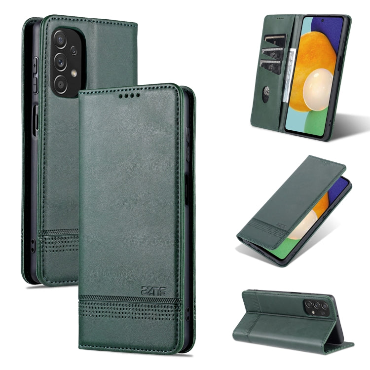 Custodia per telefono in pelle con texture di vitello magnetica AZNS, For Xiaomi Redmi K40S, For Xiaomi Redmi K50 / K50 Pro, For Samsung Galaxy A23 5G