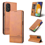 Custodia per telefono in pelle con texture di vitello magnetica AZNS, For Xiaomi Redmi K40S, For Xiaomi Redmi K50 / K50 Pro, For Samsung Galaxy A23 5G