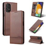 Custodia per telefono in pelle con texture di vitello magnetica AZNS, For Xiaomi Redmi K40S, For Xiaomi Redmi K50 / K50 Pro, For Samsung Galaxy A23 5G