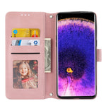Custodia in pelle per telefono a conchiglia orizzontale con fibbia magnetica a righe in rilievo, For OPPO Find X5, For OPPO Find X5 Pro, For OPPO Realme 9 Pro+, For OPPO Realme C35