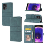 Custodia in pelle per telefono a conchiglia orizzontale con fibbia magnetica a righe in rilievo, For OPPO Find X5, For OPPO Find X5 Pro, For OPPO Realme 9 Pro+, For OPPO Realme C35