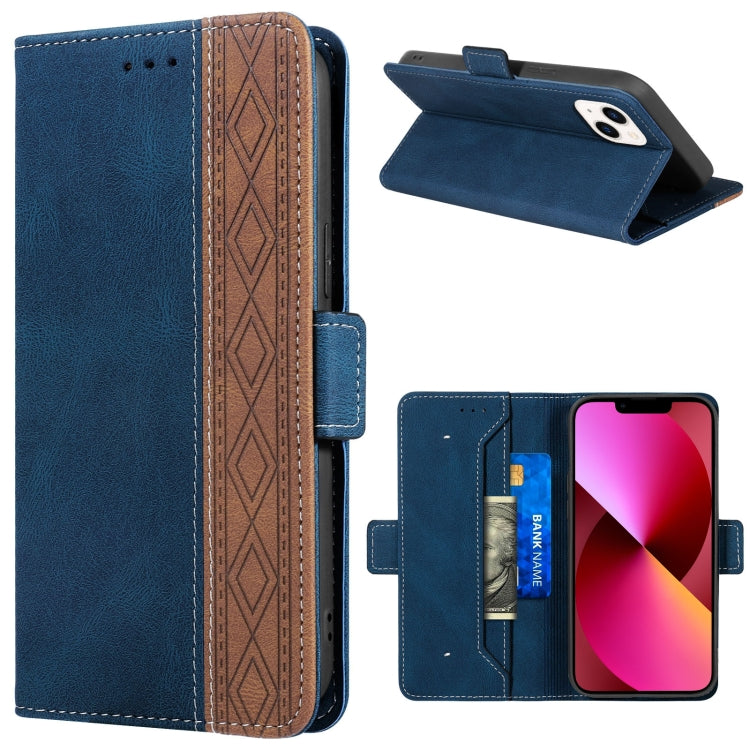 Custodia portafoglio in pelle RFID per iPhone 13 mini