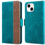 Custodia portafoglio in pelle RFID per iPhone 13 mini