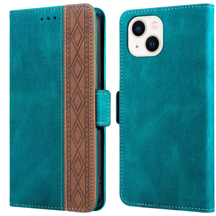 Custodia portafoglio in pelle RFID per iPhone 13 mini