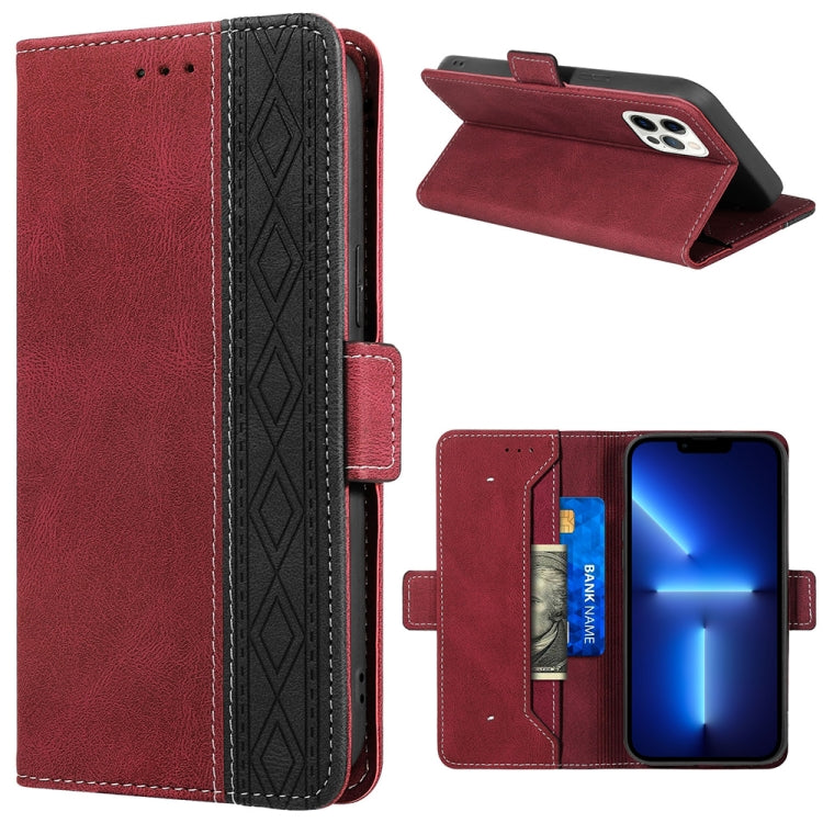 Custodia portafoglio in pelle RFID per iPhone 13 mini