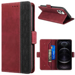 Custodia portafoglio in pelle RFID per iPhone 13 mini
