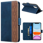 Custodia portafoglio in pelle RFID per iPhone XR