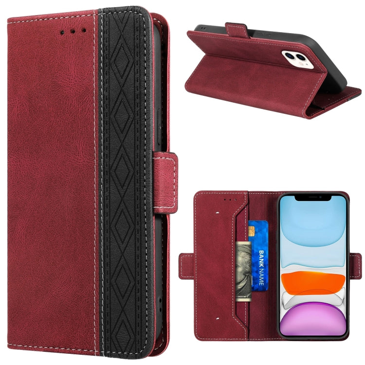 Custodia portafoglio in pelle RFID per iPhone XR