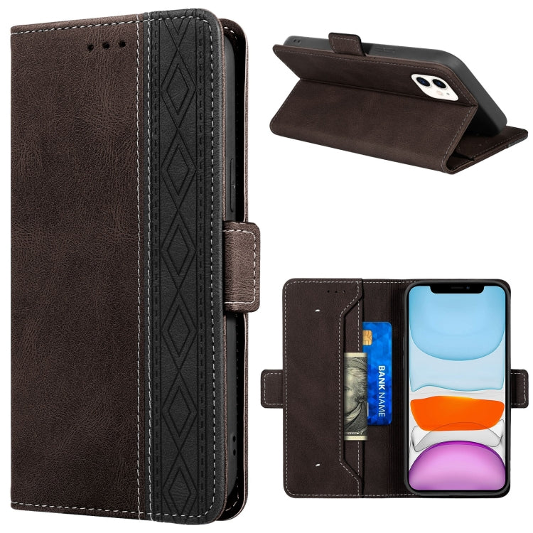 Custodia portafoglio in pelle RFID per iPhone XR