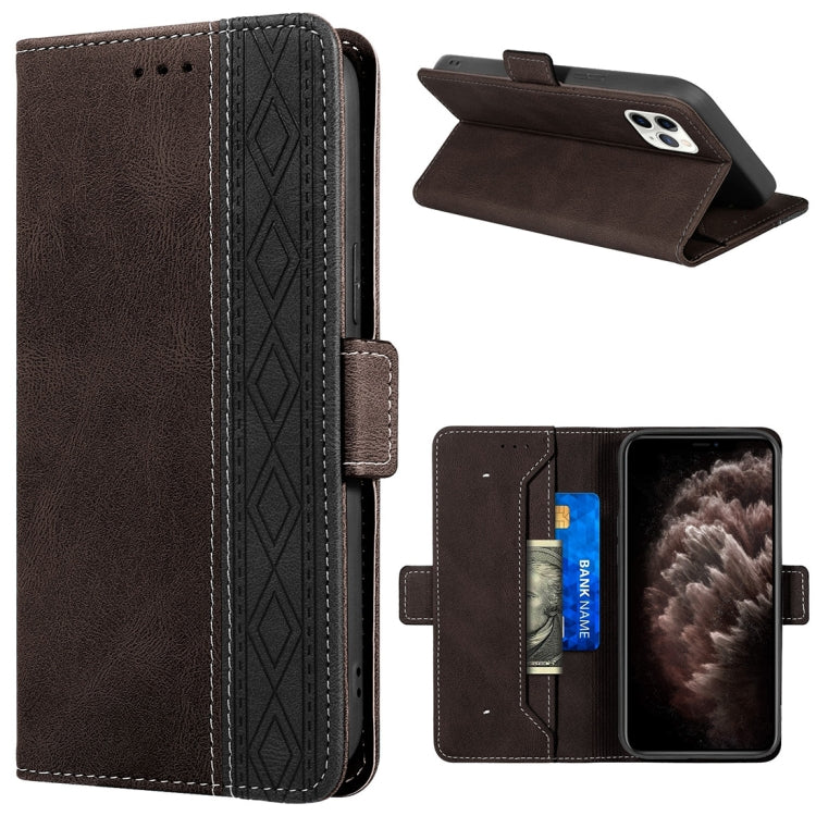 Custodia portafoglio in pelle RFID per iPhone XR
