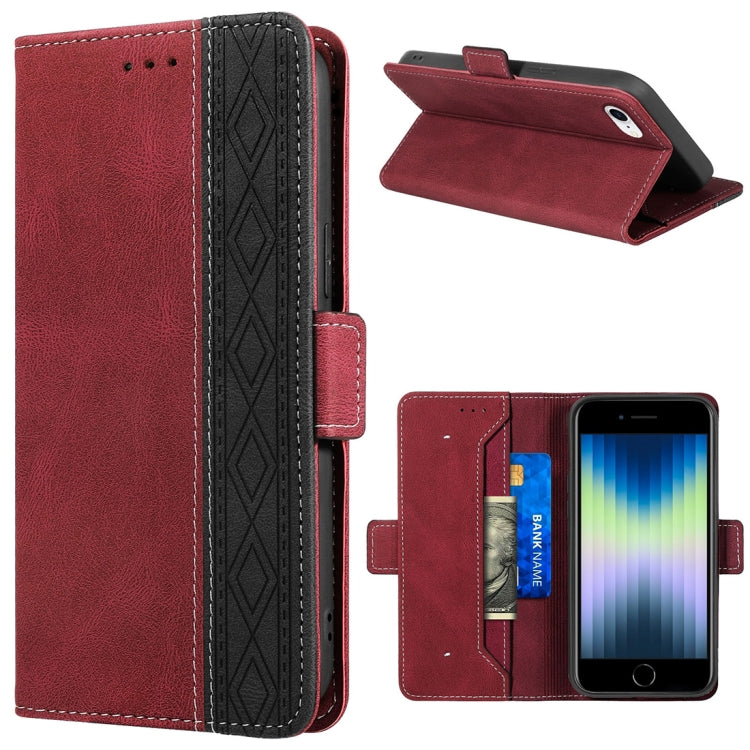 Custodia portafoglio in pelle RFID per iPhone 8 Plus