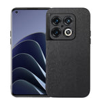 Custodia per telefono in PU con struttura in legno, For OnePlus 10 Pro 5G, For OnePlus Nord CE 2 5G