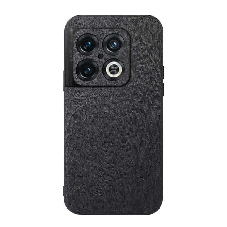 Custodia per telefono in PU con struttura in legno, For OnePlus 10 Pro 5G, For OnePlus Nord CE 2 5G