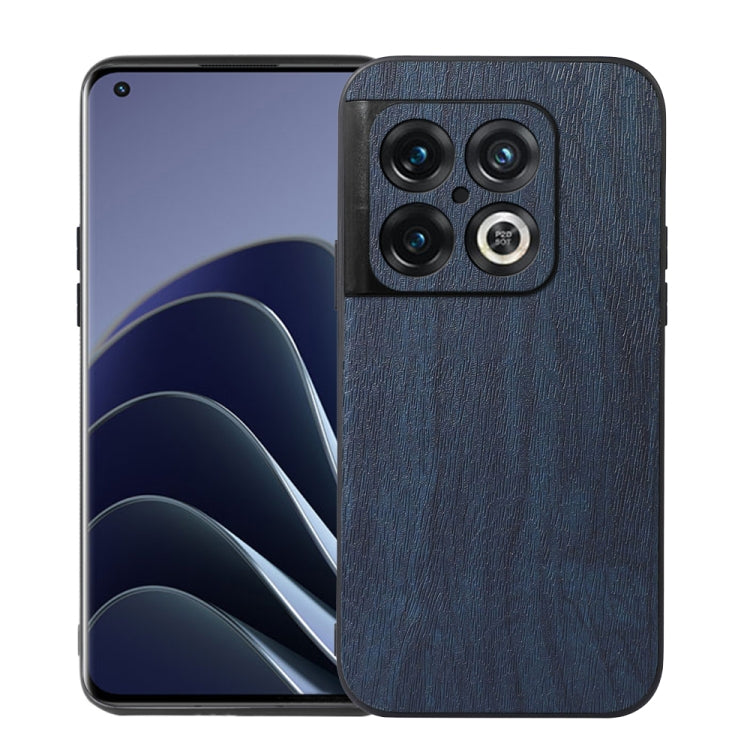 Custodia per telefono in PU con struttura in legno, For OnePlus 10 Pro 5G, For OnePlus Nord CE 2 5G