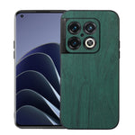 Custodia per telefono in PU con struttura in legno, For OnePlus 10 Pro 5G, For OnePlus Nord CE 2 5G