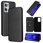 Custodia per telefono in pelle con vibrazione orizzontale magnetica in fibra di carbonio, For Samsung Galaxy S22 Ultra 5G, For OnePlus Nord CE 2 5G, For Xiaomi Poco X4 Pro 5G, For Motorola Moto G22
