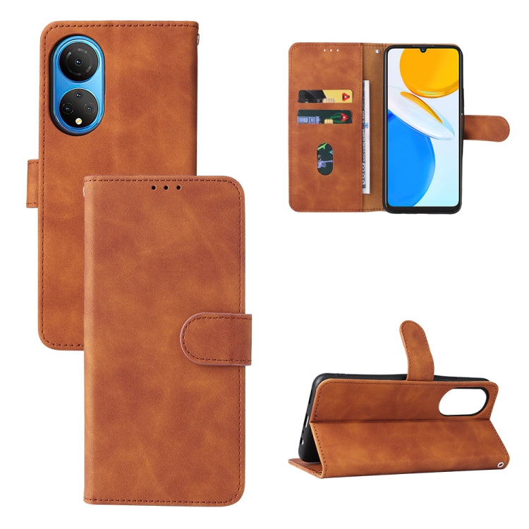 Cassa del telefono dell'unità di elaborazione del vitello di struttura del vitello della fibbia magnetica di sensibilità della pelle, For Honor X7, For Honor X8, For Motorola Moto G22
