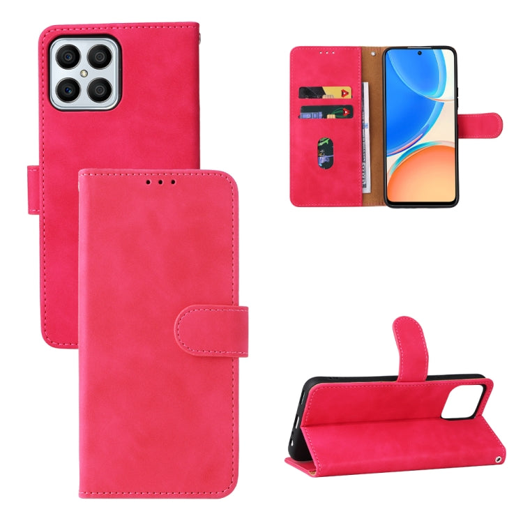 Cassa del telefono dell'unità di elaborazione del vitello di struttura del vitello della fibbia magnetica di sensibilità della pelle, For Honor X7, For Honor X8, For Motorola Moto G22