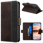 Custodia per telefono in pelle RFID magnetica laterale con cuciture, For OPPO Find X3 Lite 5G, For OPPO Reno6, For OPPO Reno6 5G, For OPPO Reno5 A, For OPPO Reno7 5G, For vivo Y17