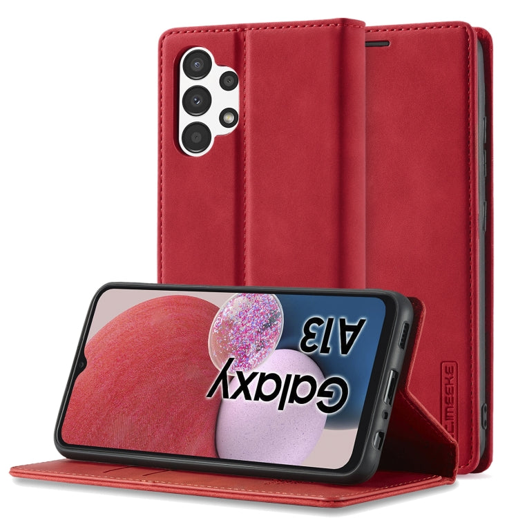 Custodia portafoglio in pelle per Samsung Galaxy A13 4G