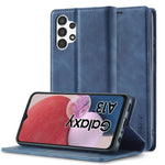 Custodia portafoglio in pelle per Samsung Galaxy A13 4G
