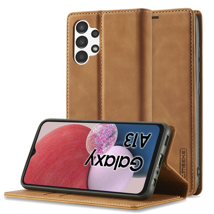 Custodia portafoglio in pelle per Samsung Galaxy A13 4G