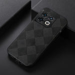 Custodia per telefono in PU scozzese intrecciata, For OnePlus 10 Pro 5G, For OnePlus Nord CE 2 5G
