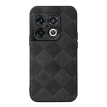 Custodia per telefono in PU scozzese intrecciata, For OnePlus 10 Pro 5G, For OnePlus Nord CE 2 5G