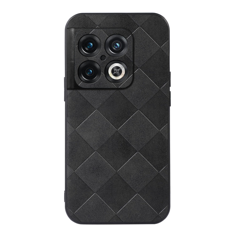 Custodia per telefono in PU scozzese intrecciata, For OnePlus 10 Pro 5G, For OnePlus Nord CE 2 5G