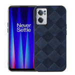 Custodia per telefono in PU scozzese intrecciata, For OnePlus 10 Pro 5G, For OnePlus Nord CE 2 5G