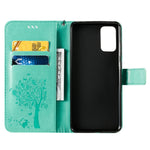 Custodia portafoglio in pelle sintetica per Galaxy S20+